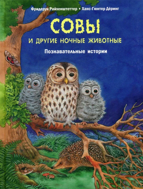 Совы и другие ночные животные. Познавательные истории. Райхенштеттер Ф.