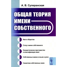 Общая теория имени собственного. Суперанская А. В.