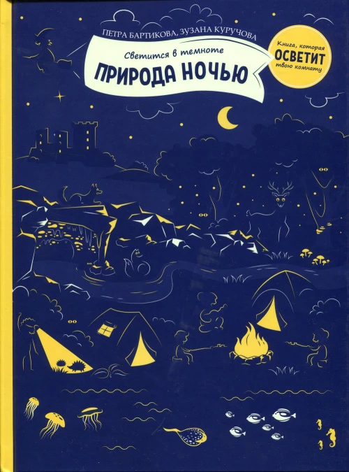 Природа ночью (светится в темноте). Бартикова П.