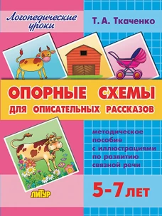 Опорные схемы для описательных рассказов