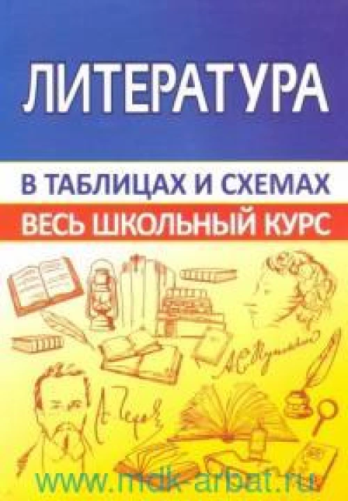 Литература. Весь школьный курс в таблицах