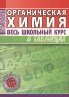 Органическая химия. Весь школьный курс в таблицах