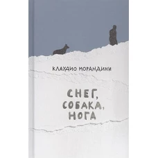 Снег,собака,нога