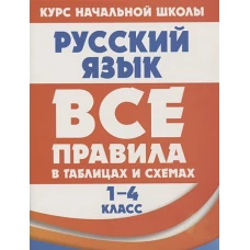 Русский язык 1-4кл Все правила в таблицах и схемах