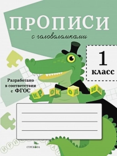 ПРОПИСИ ДЛЯ 1 КЛ. Прописи с головоломками