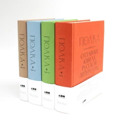 Полка: О главных книгах русской литературы: Кн. 1-4 (комплект их 4-х книг)