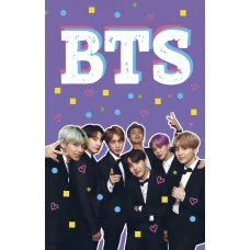 Блокнот BTS. Твой яркий проводник в корейскую культуру! (формат А5, мягкая обложка)