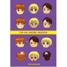 I\m an anime person. Блокнот для истинных анимешников (мягкая обложка)