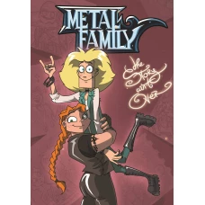Блокнот в твёрдом переплёте &ldquo;Metal Family. Вики и Глэм&rdquo;