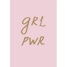 Блокнот. Girl Power (формат А5, тонированный блок, лента-ляссе)