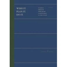 Ежедневник синий