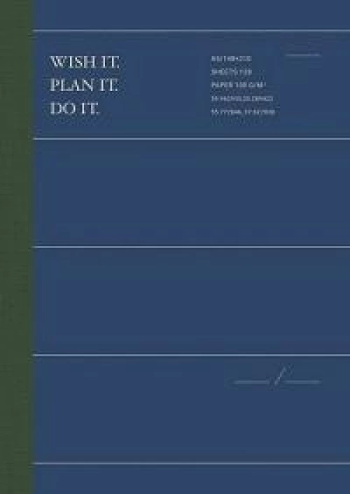 Ежедневник синий