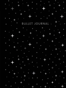 Блокнот в точку: Bullet Journal (ночное небо 160 c. с наклейками)