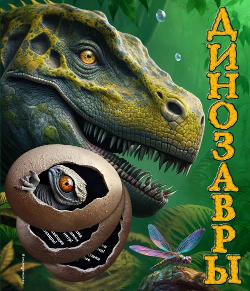 Динозавры. Интерактивная энциклопедия с окошками 3D-элементами и pop-up фигурами