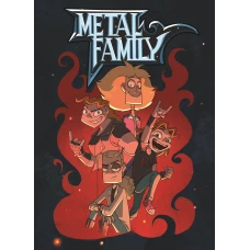 Блокнот в твёрдом переплёте &ldquo;Metal Family&rdquo;