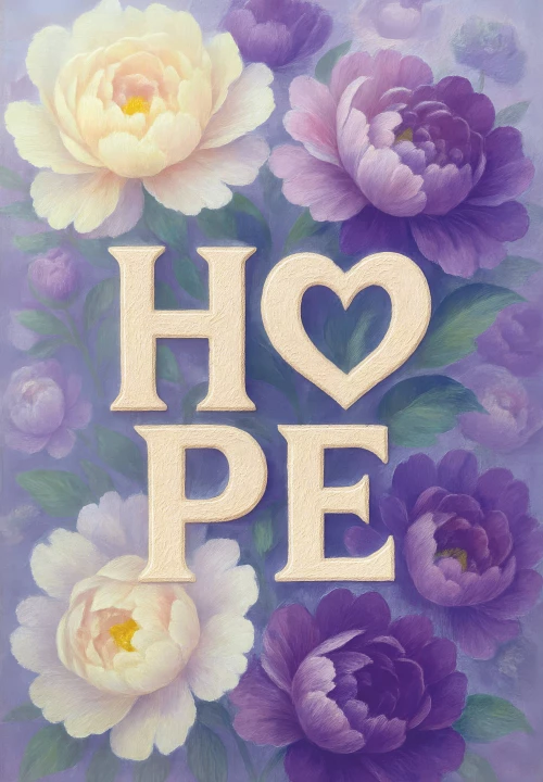 HOPE. Ежедневник недатированный (А5 72 л.)