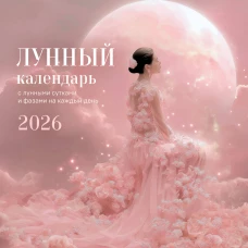 Лунный календарь на 2026 год. Календарь настенный на 2026 год (300х300)