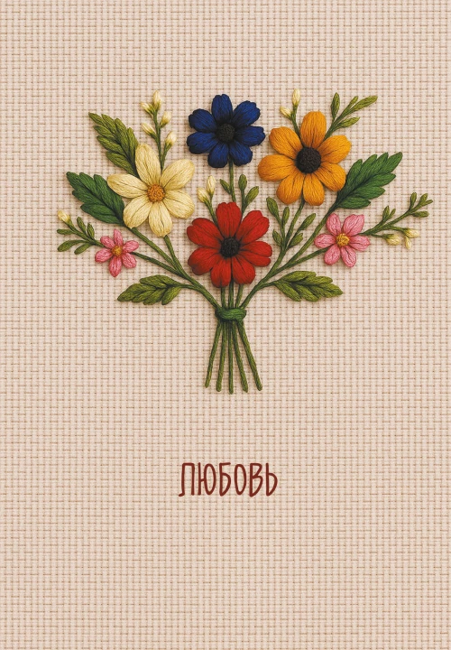 Любовь. Ежедневник недатированный (А5 72 л.)