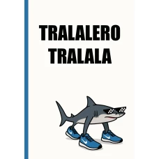 Тралалеро Тралала. Ежедневник недатированный (А5 72 л.)