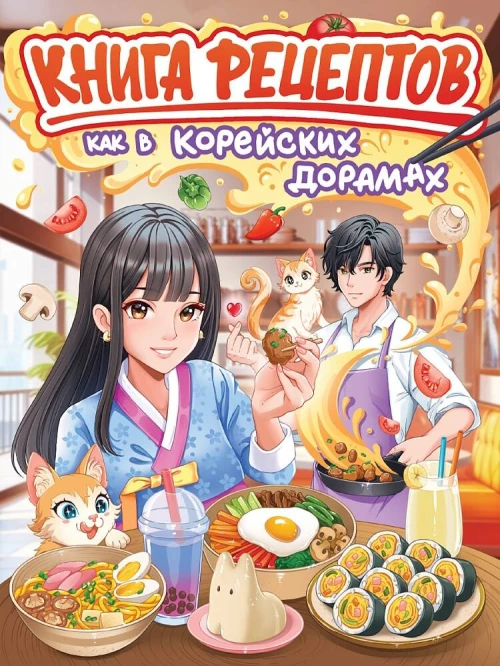 КНИГА РЕЦЕПТОВ. КАК В КОРЕЙСКИХ ДОРАМАХ