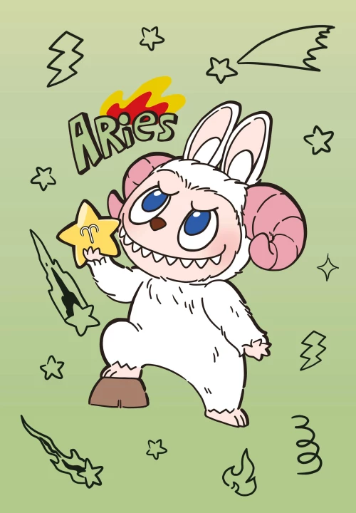 The Monsters. Астрологический блокнот Овен (Лабубу)