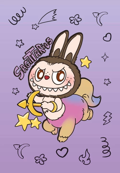 The Monsters. Астрологический блокнот Стрелец (Лабубу)