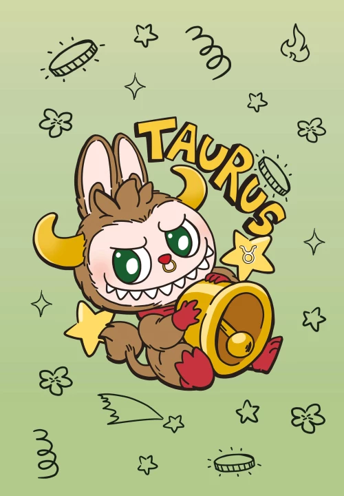 The Monsters. Астрологический блокнот Телец (Лабубу)