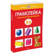 Грамотейка. Интеллектуальное развитие детей 5-6 лет (нов. обл. ) Умные книжки 5-6 лет