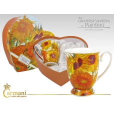 Набор из 2-х кружек "Подсолнухи" В. Ван Гог